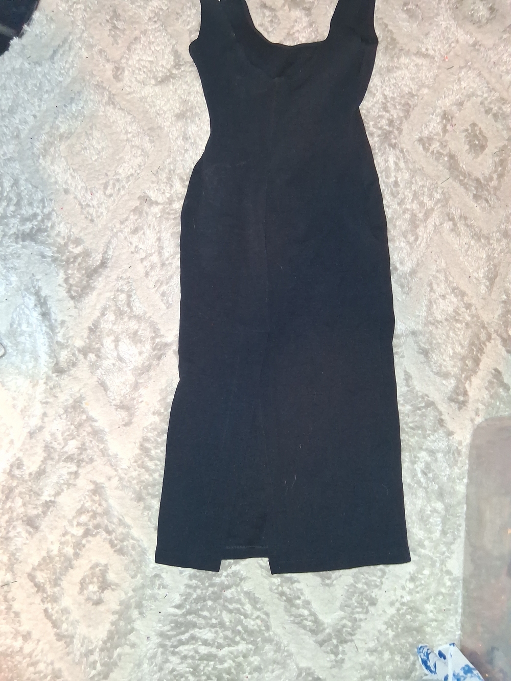 Anoname Black Sleeveless Maxi Dress